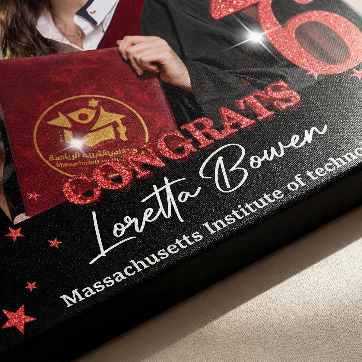 Class Of 2026 - Graduation Party Welcome Sign - Custom Photo Grad Party Sign - Personalized Graduation Decoration