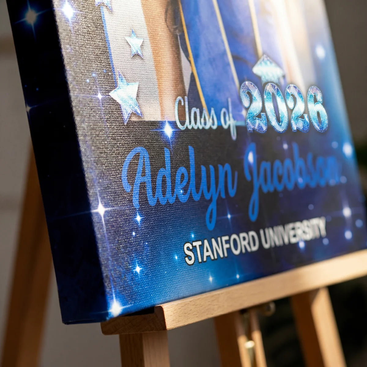 Star Styles Class Of 2026 - Graduation Party Welcome Sign - Custom Photo Grad Party Sign - Personalized Graduation Decoration