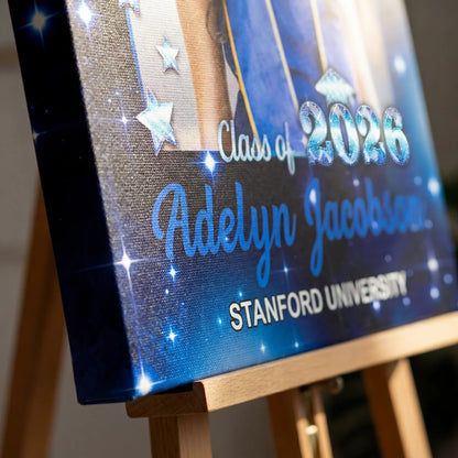 Star Styles Class Of 2026 - Graduation Party Welcome Sign - Custom Photo Grad Party Sign - Personalized Graduation Decoration