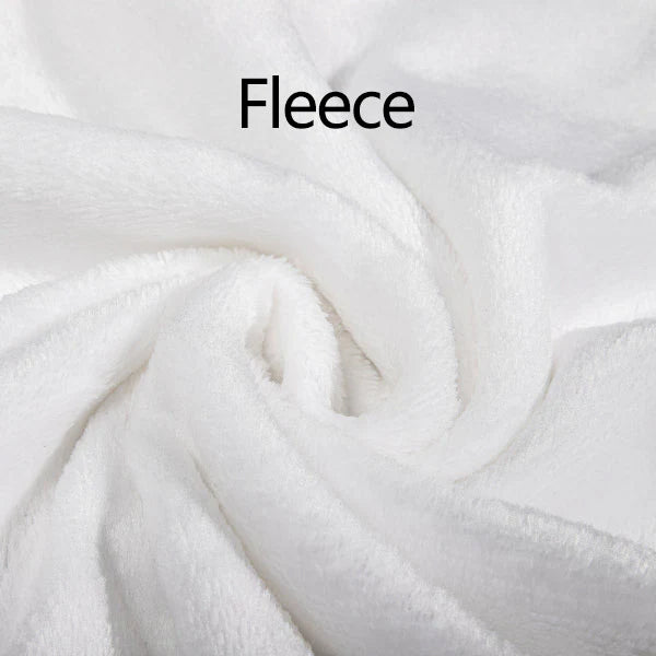 Custom Name Collage Fleece Blanket - Personalized Kids Throw Blanket Gift for Boys & Girls