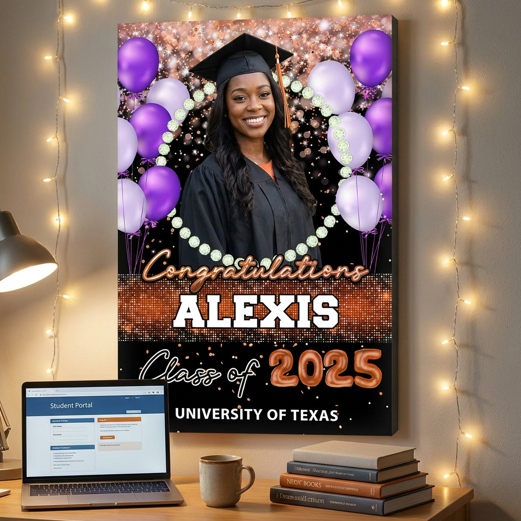 Graduation Welcome Sign - Graduation Party Decorations Custom Grad - Personalized Class of 2026